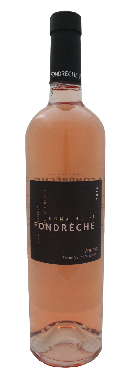 Domaine de Fondreche - Côtes du Ventoux - Cuvée domaine - 2016 - Rosé