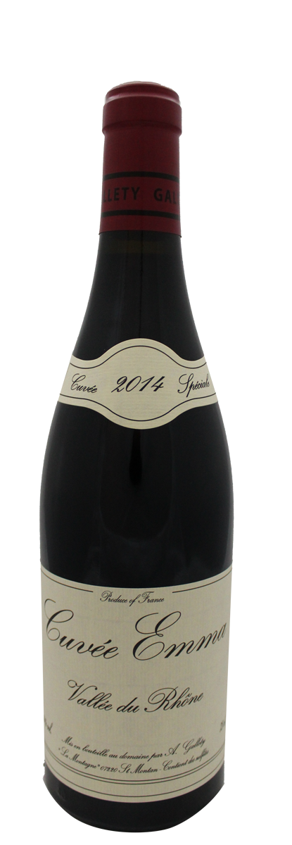 Domaine Gallety - Côtes du Vivarais - Cuvée Emma (MAGNUM) - 2017 - Rouge