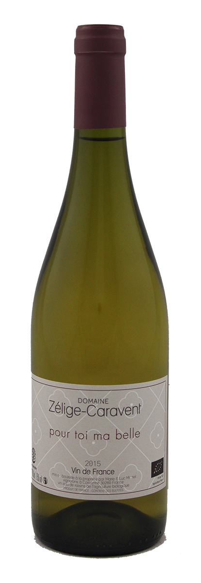 Domaine Zelige Caravent - Vin de France (Languedoc) - Pour toi ma belle - 2015 - Blanc