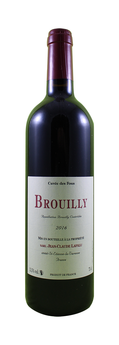 Domaine Lapalu - Brouilly - Cuvée des Fous - 2021 - Rouge