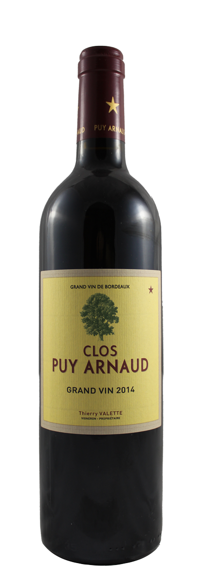 Clos Puy Arnaud - AOC Castillon - Côtes de Bordeaux - Cuvée Domaine - 2014 - Rouge
