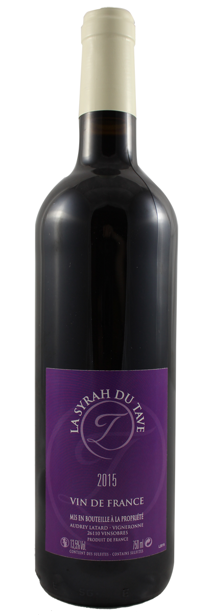Domaine du Tave - Vin de France (Rhône Sud) - Syrah - 2015 - Rouge