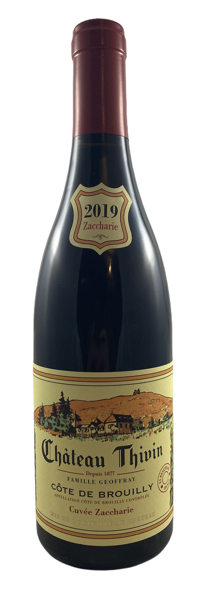 Château Thivin - Côte de Brouilly - Zaccharie - 2019 - Rouge